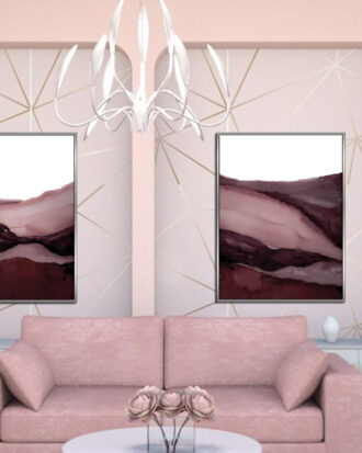 UNIQUE ABSTRACT ART WALL DECOR FRAMES-113340-A