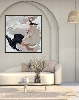 MODERN ABSTRACT ART WALL FRAMES-113357-A