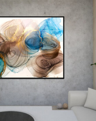 ELEGANCE ABSTRACT ART WALL FRAMES-113364-A