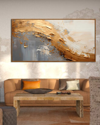 ELEGANT ABSTRACT ART WALL FRAME-113366-A
