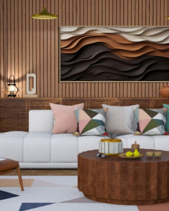 AESTHETICS ABSTRACT ART WALL FRAME-113377-A