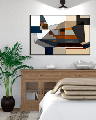 ULTIMATE ABSTRACT ART WALL FRAMES-113380-A
