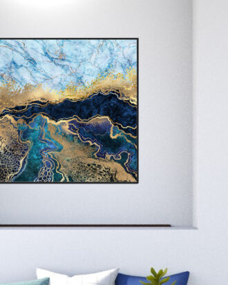 DECORATIVE ABSTRACT ART WALL DECOR FRAME-5050-A