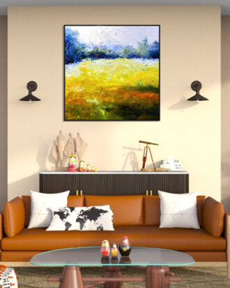 VIBRANT ABSTRACT ART WALL DECOR FRAMES-6868-A