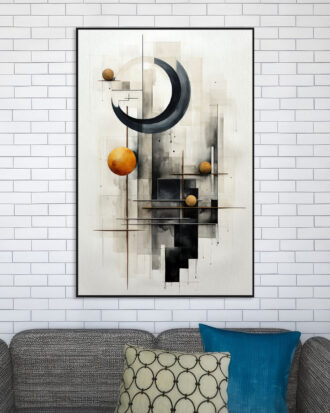 INSPIRING ABSTRACT ART ON CANVAS-113399-A