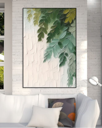 MINIMAL ABSTRACT CANVAS PRINT SLEEK BLACK FRAME-115540-B